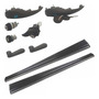 Kit Chapas Manijas Estribos Negras Vw Sedan 1.5 67-73 Vocho