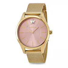 Relógio Lince Feminino Dourado Lrgj147lr1kx