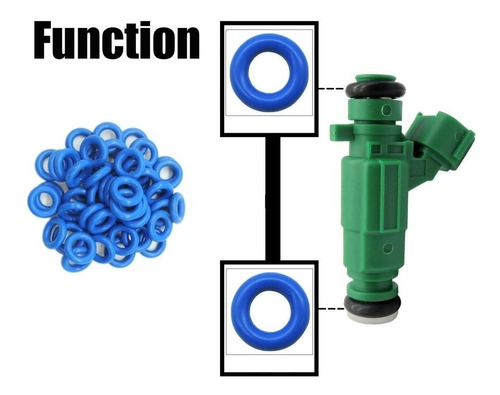 Juntas Tricas Universales De Inyector Viton, 100 Piezas Foto 4