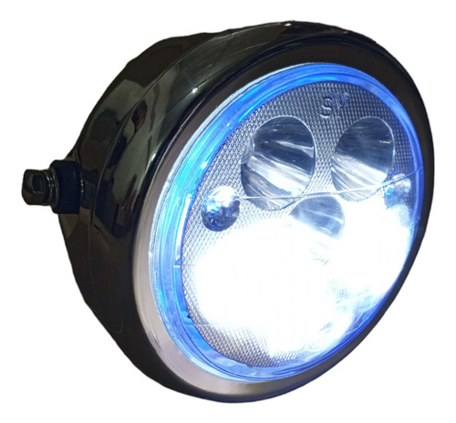  Farola Suzuki Gn125h Gn 125 H Led Universal Cafe Racer Foto 3