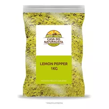 Lemon Pepper 1kg Casa Do Naturalista (sem Glutamato)