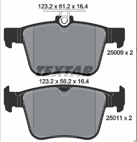 Balata Trasera Vw Arteon Golf Gti R Tiguan Touran 2012-2019 Foto 6