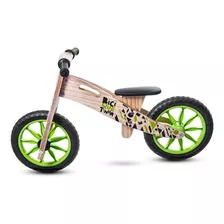 Balance Bike De Madeira Biciquetinha Florestinha Sem Pedais