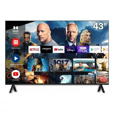 Smart Tv Pantalla 43 Pulgadas Led Android Tv 2k Full Hd