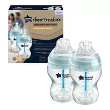 Pack Biberón Anti Cólicos Avanzado 9oz Tommee Tippee Pack 2u