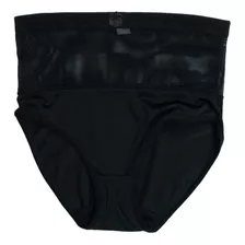 Pack 3 Calzón Faja Control Abdomen Negro Blanco Beige