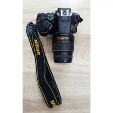  Câmera Nikon D5500 +lente 18-55mm Vr +acessórios Semi Nova