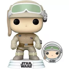 Funko Pop Luke Skywalker With Hoth And Pin Exclusivo Nuevo 