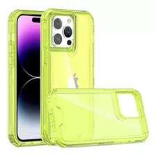 Funda Para iPhone Samsung Moto Oppo Alto Impacto Transparent