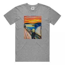 Camiseta Quadro O Grito Edvard Munch 1893 Masculino Feminina