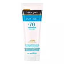 Protetor Solar Neutrogena Sun Fresh Fps70 200ml