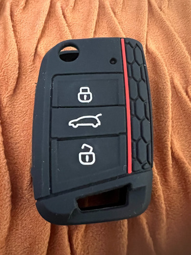 Funda Silicona Control Llave Para Volkswagen Virtus Foto 4