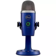 Micrófono Blue Yeti Nano Condensador Omnidireccional Color Vivid Blue