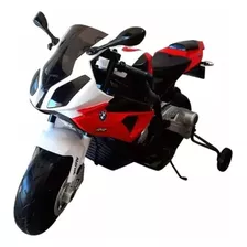 Mini Moto Elétrica Infantil 12v Bmw S1000rr Crianças Luz Som