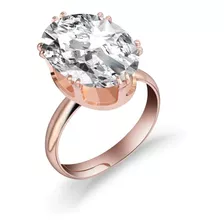 Anillo Ajustable Cristal Mujer + Bolsa Regalo Joyas