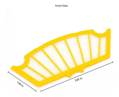 Repuesto Irobot Roomba 500 - 8 Filtros Xsr