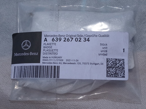 Distintivo Palanca Velocidades Para Mercedes Benz Sprinter Foto 2