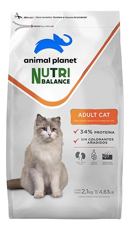 Animal  Planet  Nb Alimento Gato Adulto 2,1 Kg