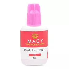 Removedor De Cola Alongamento Cílios Macy Pink Gel 15g