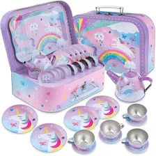 Juego De Té De Juguetes Niños Pequeños, Set De Té D...