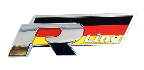 R Line Emblema Vw Toyota Mercedes Audi Salp. Cajuela Puerta Foto 5