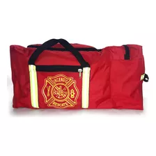 Bolso Porta Equipo Estructural Bomberomanía Rojo