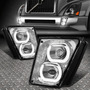 For 04-18 Volvo Vn Vnl 300 400 740 Dual Led Halo Project Zzf