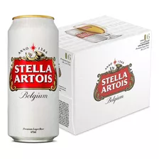 Cerveza Stella Artois European Pale Lager Lata 473 ml 6 Unidades