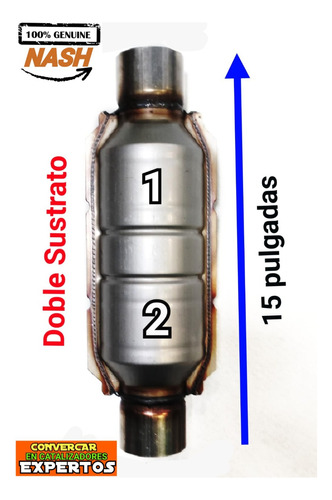 Catalizador Obd2 Pontiac Sunfire L4 2.4 L 1997-2005 Foto 6