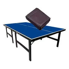 Mesa De Ping Pong Mdf 18mm 1019 Klopf + Capa P/ Mesa Aberta