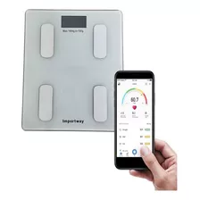 Balança Digital Bioimpedância App Bluetooth 180kg Importway