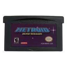 Jogo Metroid Zero Mission - Gba - Novo.