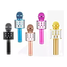 Microfono Karaoke Niños 5w Bluetooth Efectos De Voz Parlante