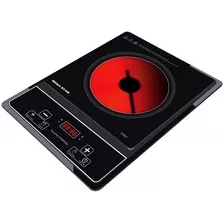 Fogão Cooktop Elétrica Megastar Er62 2.000 Watts 220v Cor Preto