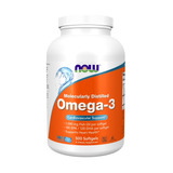 Suplemento Em Softgels Now Foods  Omega-3 Omega 3 Omega-3 Em Pote 500 Un