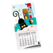 Calendario Agenda Magnetico Cat´s Insight 2023