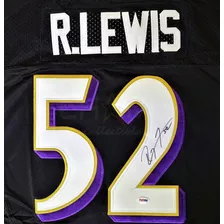 Jersey Autografiado Ray Lewis Baltimore Ravens Cuervos Nke