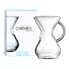 Cafetera De Vidrio Chemex, Con Manija, Transparente