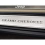 Portaplaca Logo Grand Cherokee Grand Cherokee Jeep 00/20