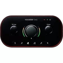 Focusrite Vocaster Two Podcasting Interface For Content 