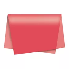 Papel Seda Vermelho 50x70 - 20 Folhas Artesanato Presente 