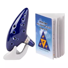 Ocarina The Legend Of Zelda Funcional Con Libro De Canciones