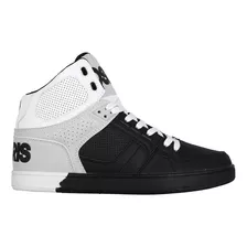 Zapatillas Osiris Nyc 83 Clk White Black Dip