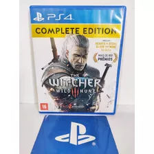 The Witcher 3 Edição Completa Ps4 Mídia Física Original 