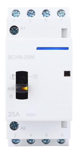 Bch8-25m 230v 4p 25a Hogar Ac Modular Contactor Con