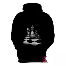 Blusa De Frio Xadrez Personalizada Chess 12