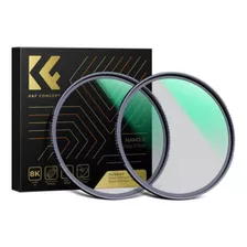 Kit Filtros 77mm Black Mist 1/4 + 1/8 K&f Concept