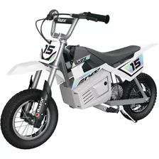 Moto Electrica De 24v Para Niños Color Blanco Marca Razor