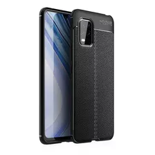 Estuche Protector Fibra Cuero Para Xiaomi Mi 10 Lite 