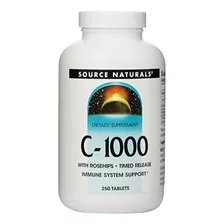 Source Naturals C-1000 Con Escaramujos 1000mg Sn0446 250